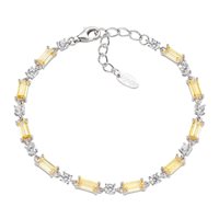 Pulsera Amen Mujer Tennis in Plata Zircone BT2REBGBZ16 - BT2REBGBZ16